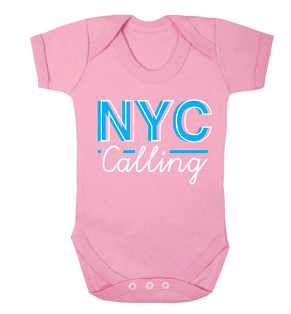 NYC calling Baby Vest pale pink 18-24 months
