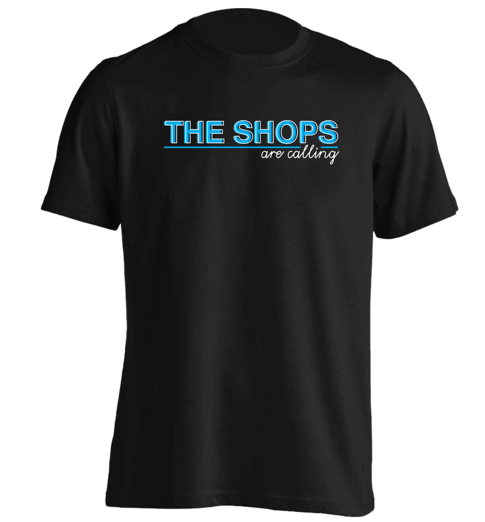 The shops are calling adults unisex black Tshirt 2XL