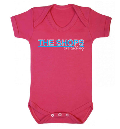 The shops are calling Baby Vest dark pink 18-24 months
