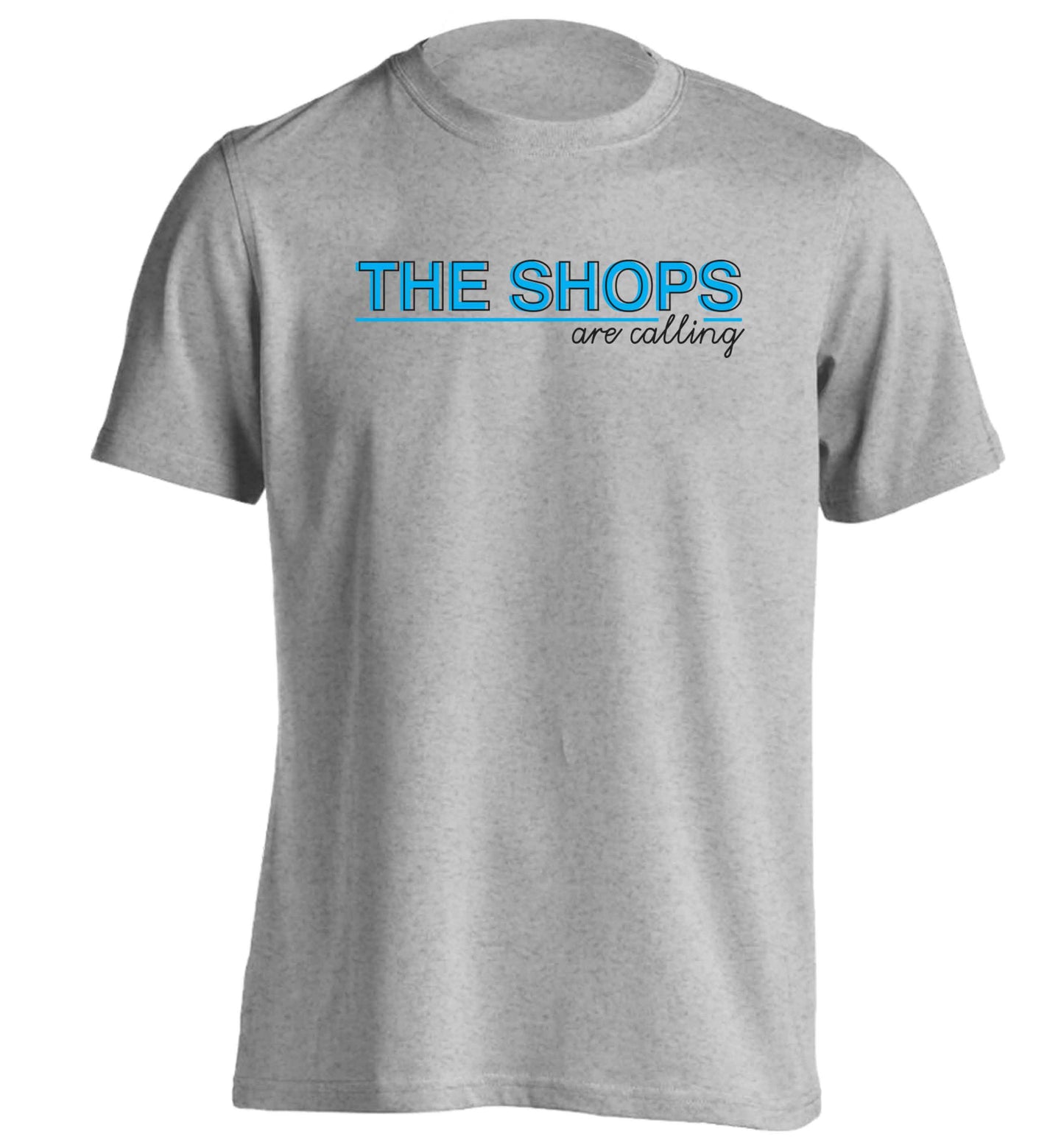 The shops are calling adults unisex grey Tshirt 2XL