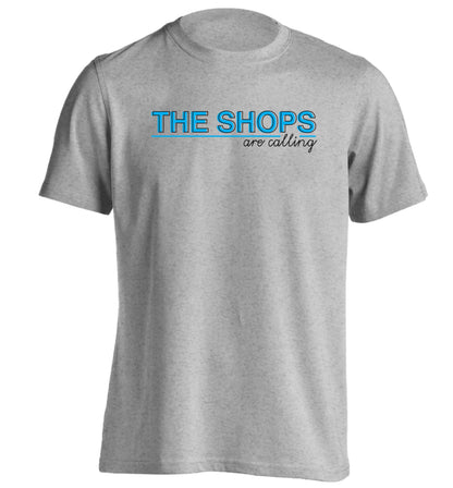 The shops are calling adults unisex grey Tshirt 2XL