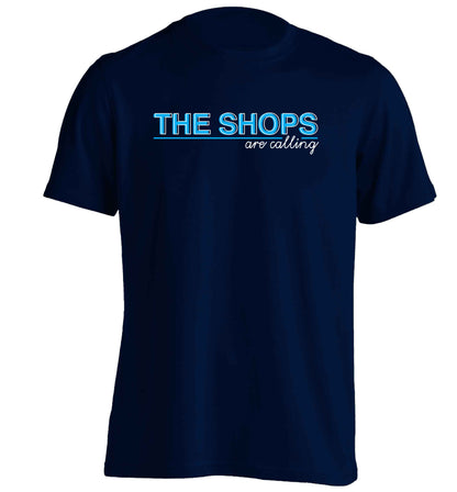 The shops are calling adults unisex navy Tshirt 2XL