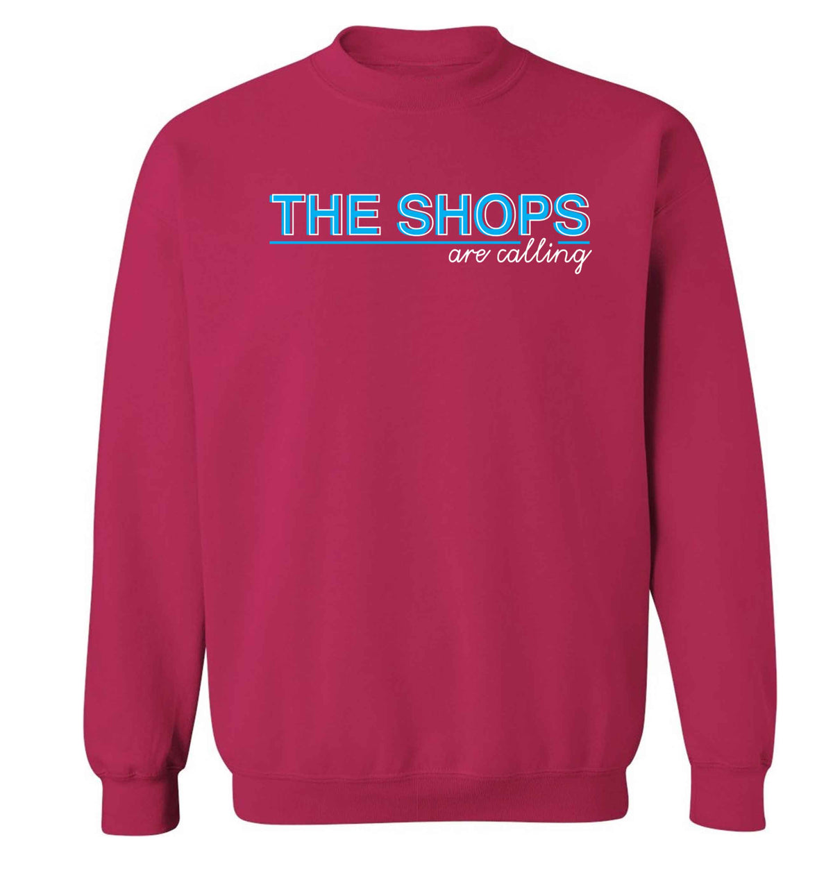 The shops are calling Adult's unisex pink Sweater 2XL