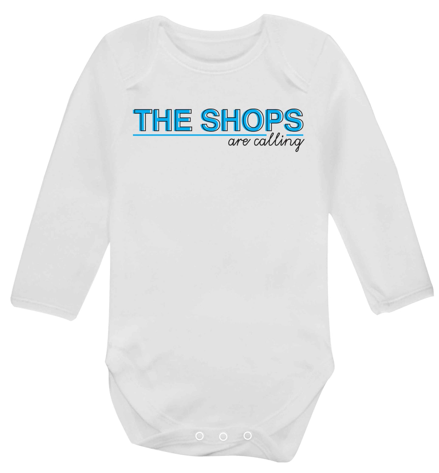 The shops are calling Baby Vest long sleeved white 6-12 months