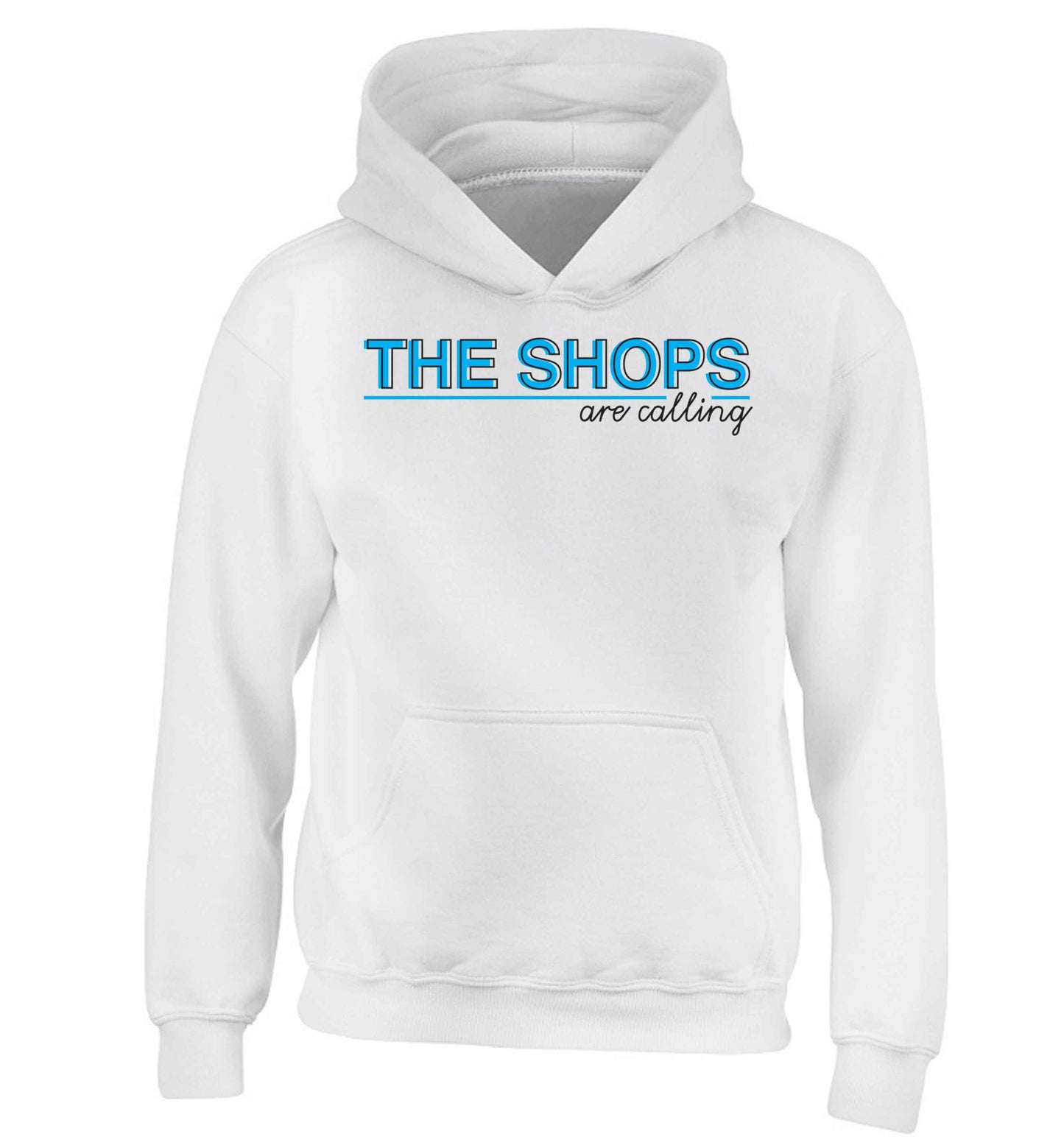 The shops are calling children's white hoodie 12-13 Years
