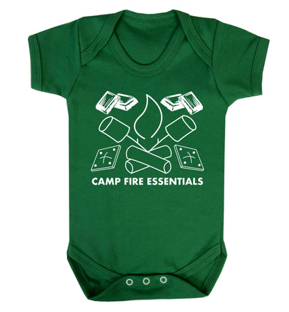 Campfire essentials Baby Vest green 18-24 months