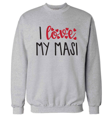 I love my masi Adult's unisex grey Sweater 2XL