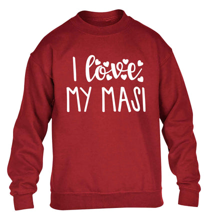 I love my masi children's grey sweater 12-13 Years