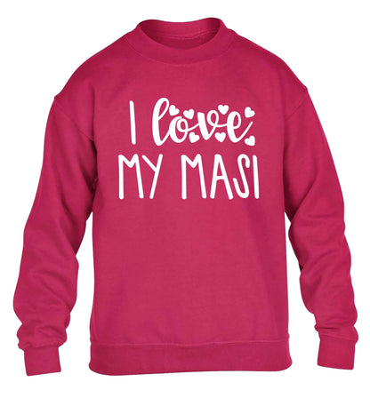 I love my masi children's pink sweater 12-13 Years