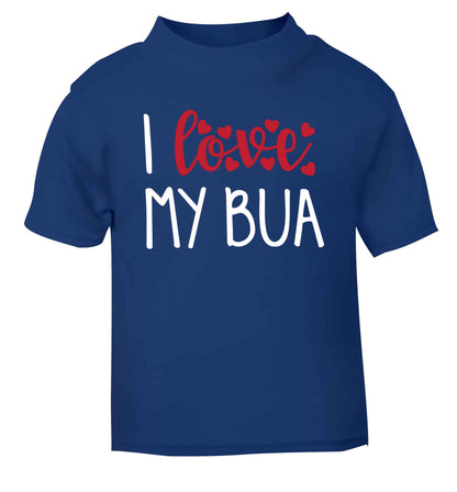 I love my bua blue Baby Toddler Tshirt 2 Years