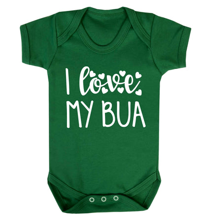 I love my bua Baby Vest green 18-24 months