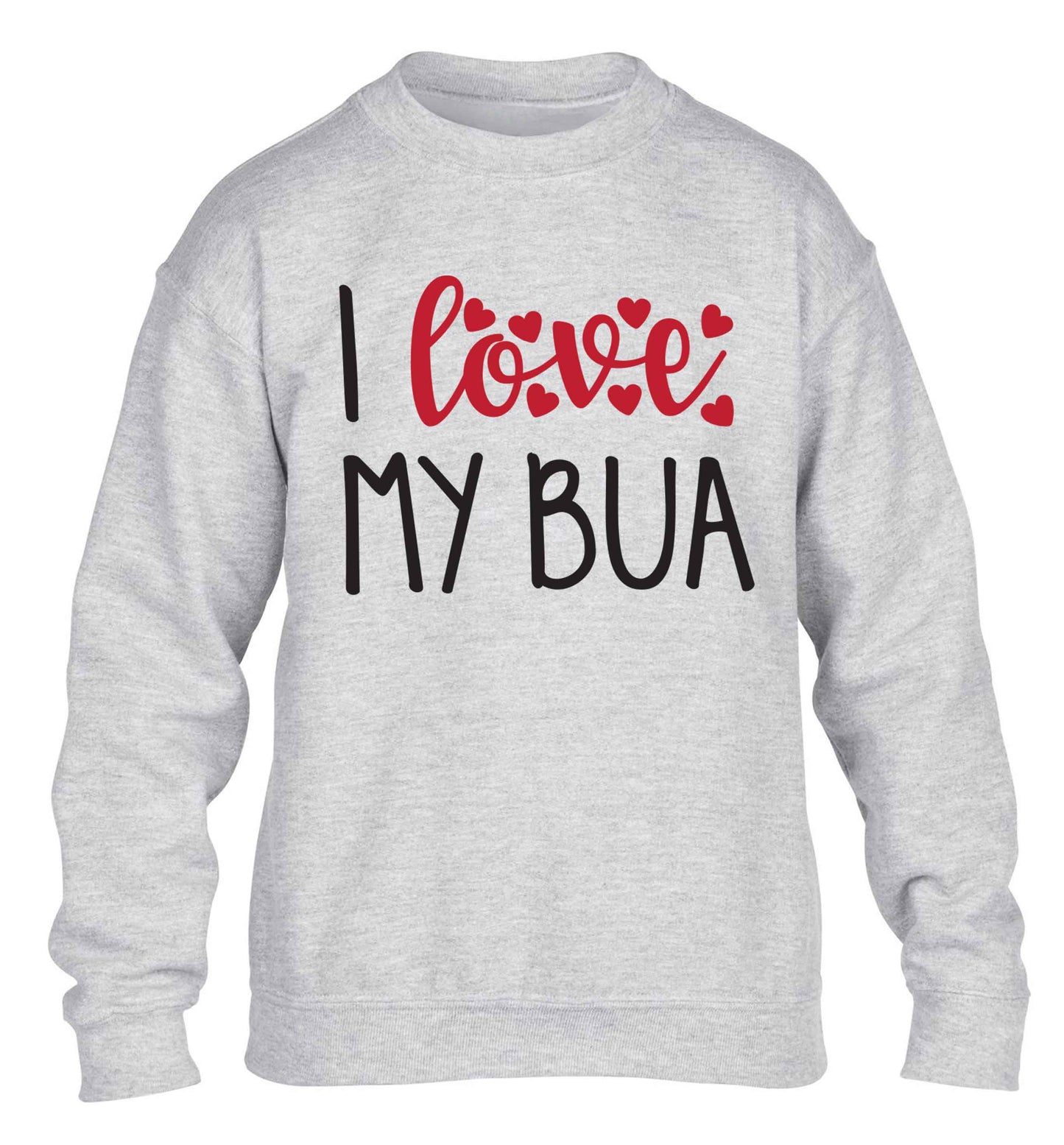 I love my bua children's grey sweater 12-13 Years