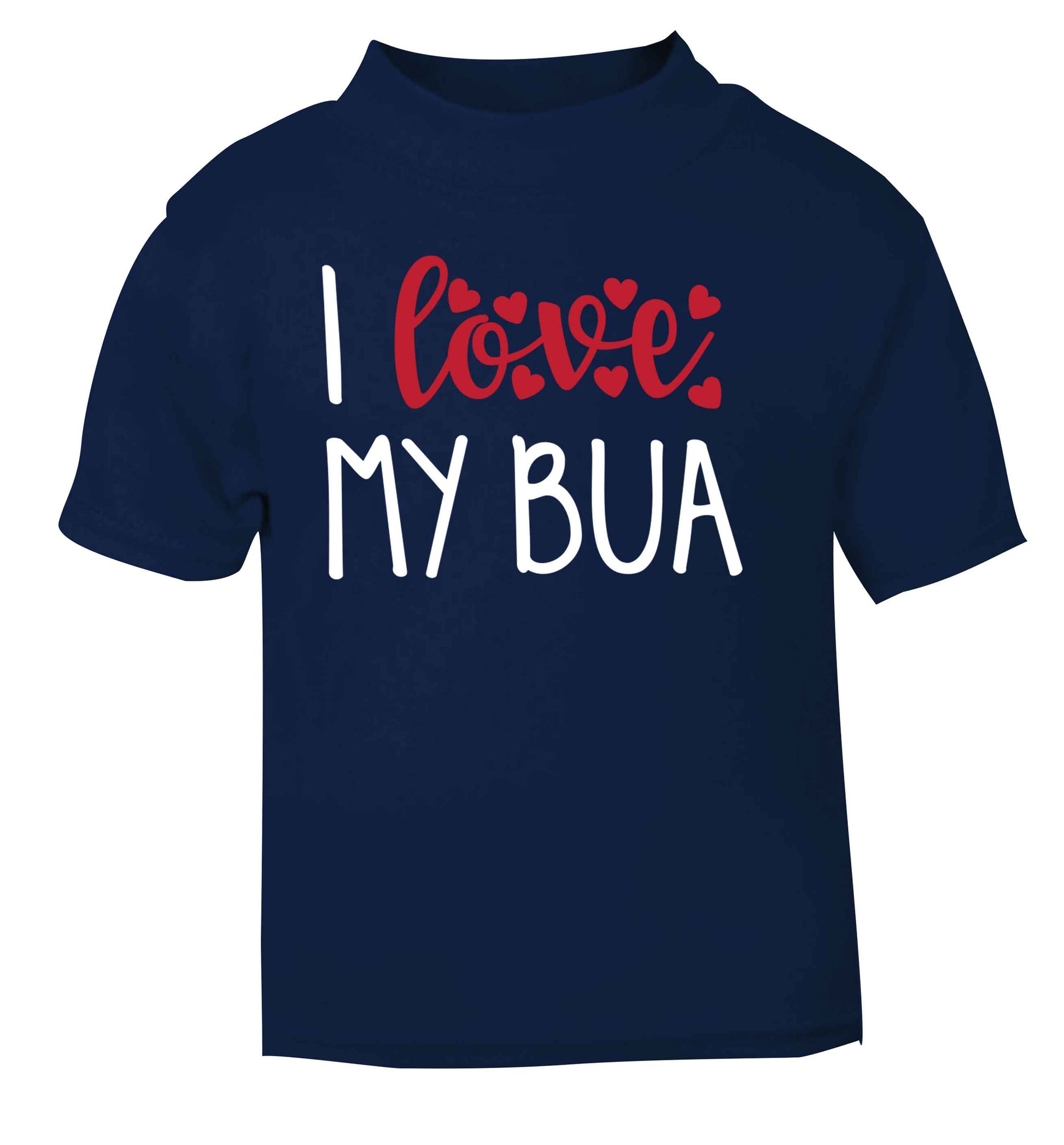 I love my bua navy Baby Toddler Tshirt 2 Years