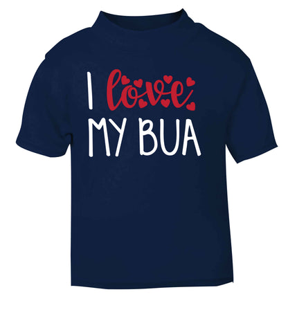 I love my bua navy Baby Toddler Tshirt 2 Years