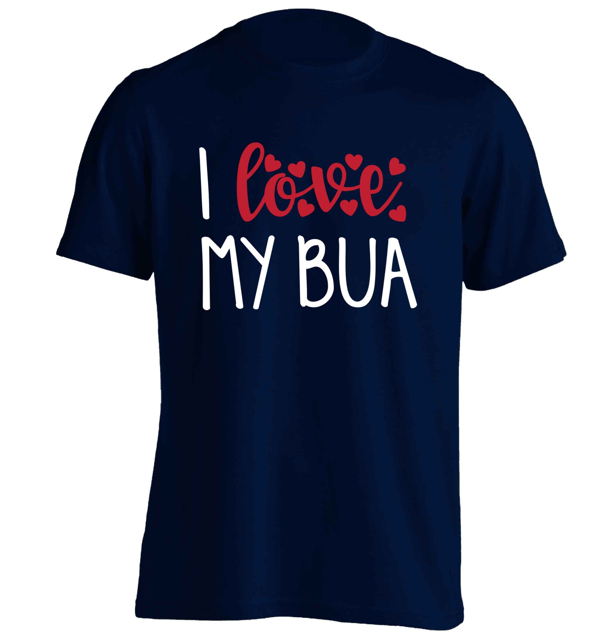I love my bua adults unisex navy Tshirt 2XL