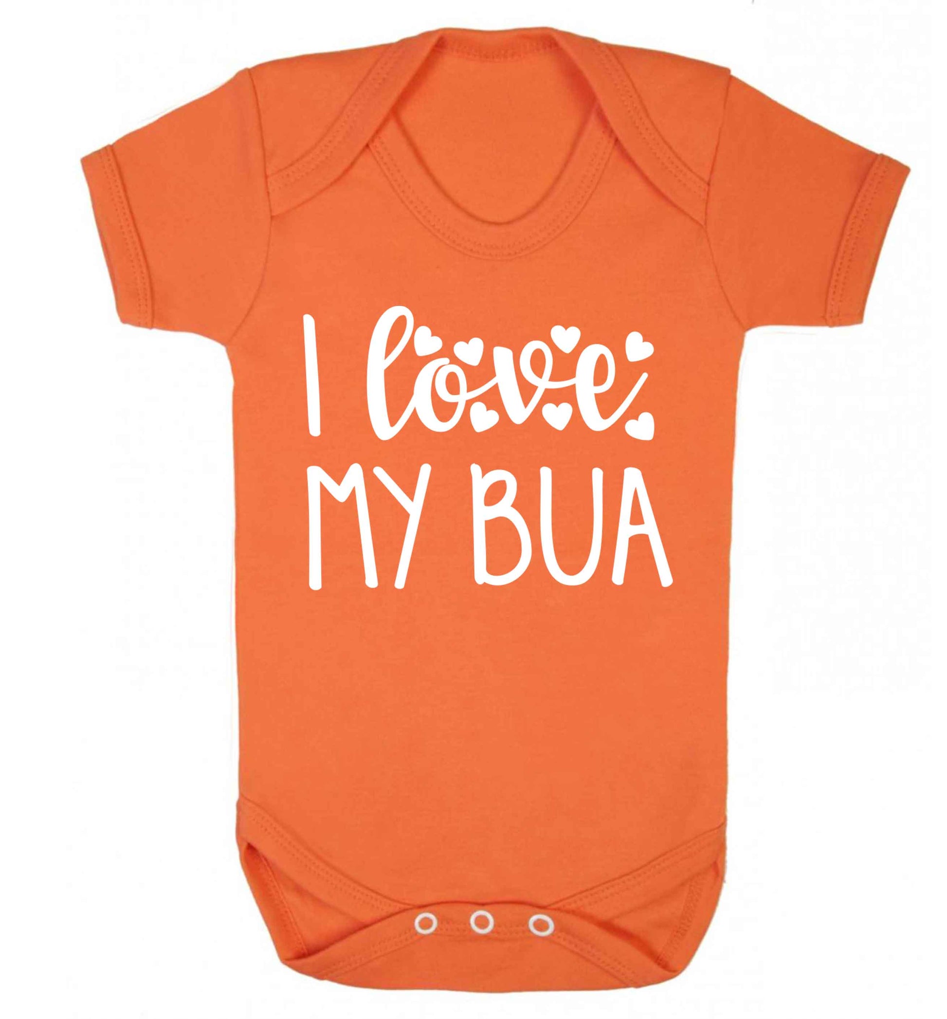 I love my bua Baby Vest orange 18-24 months