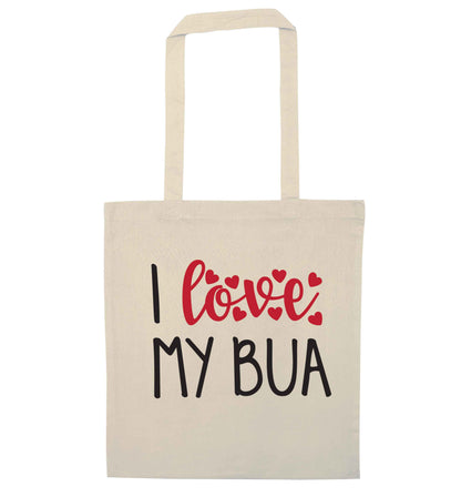 I love my bua natural tote bag