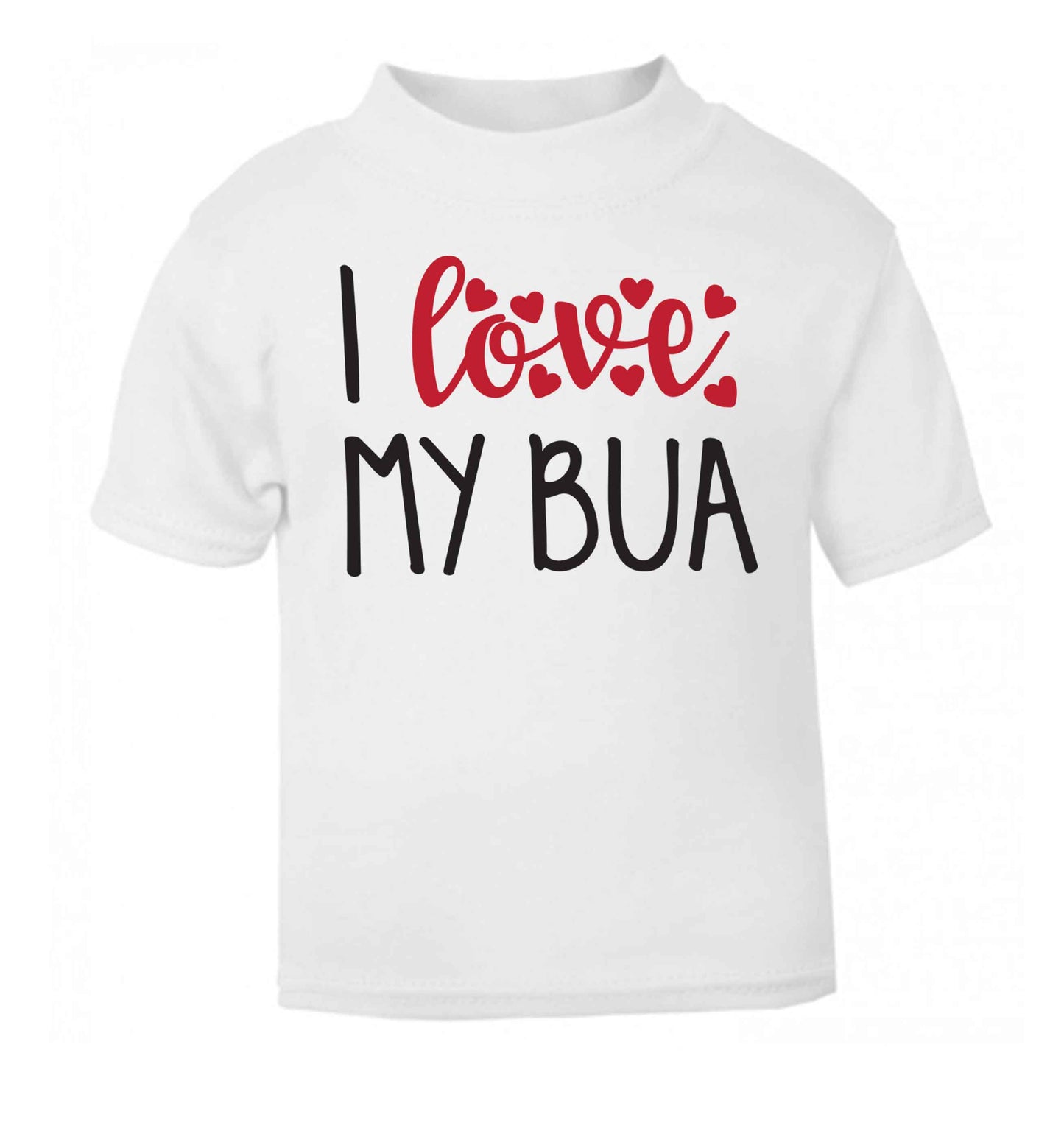 I love my bua white Baby Toddler Tshirt 2 Years