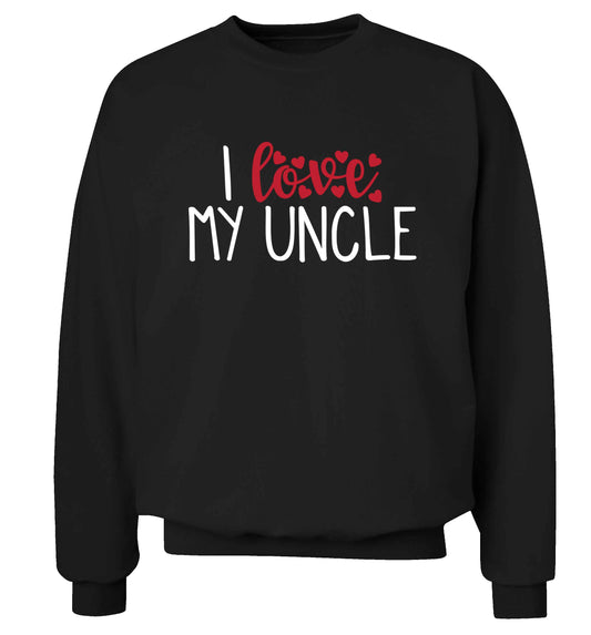 I love my uncle Adult's unisex black Sweater 2XL