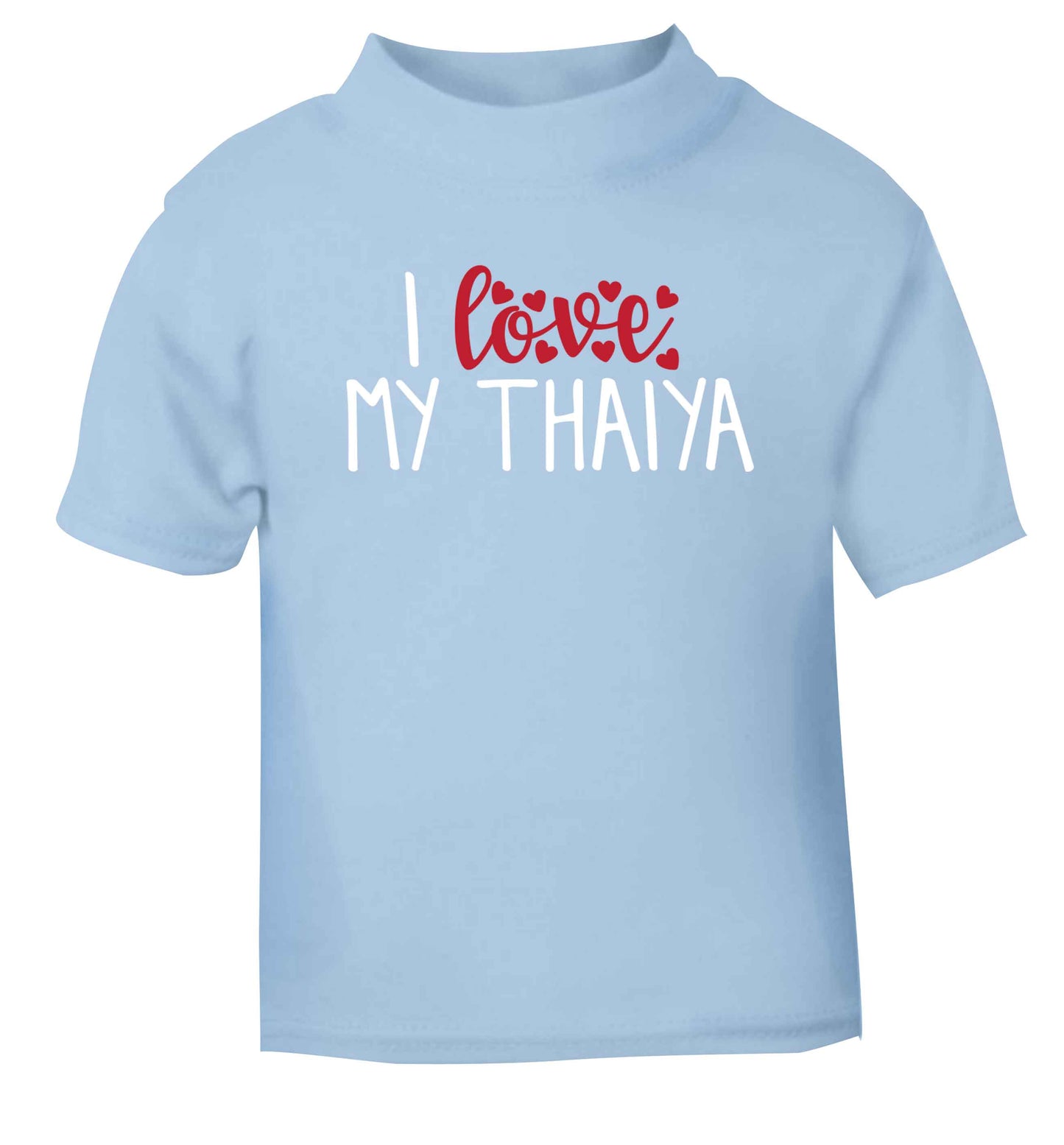 I love my thaiya light blue Baby Toddler Tshirt 2 Years