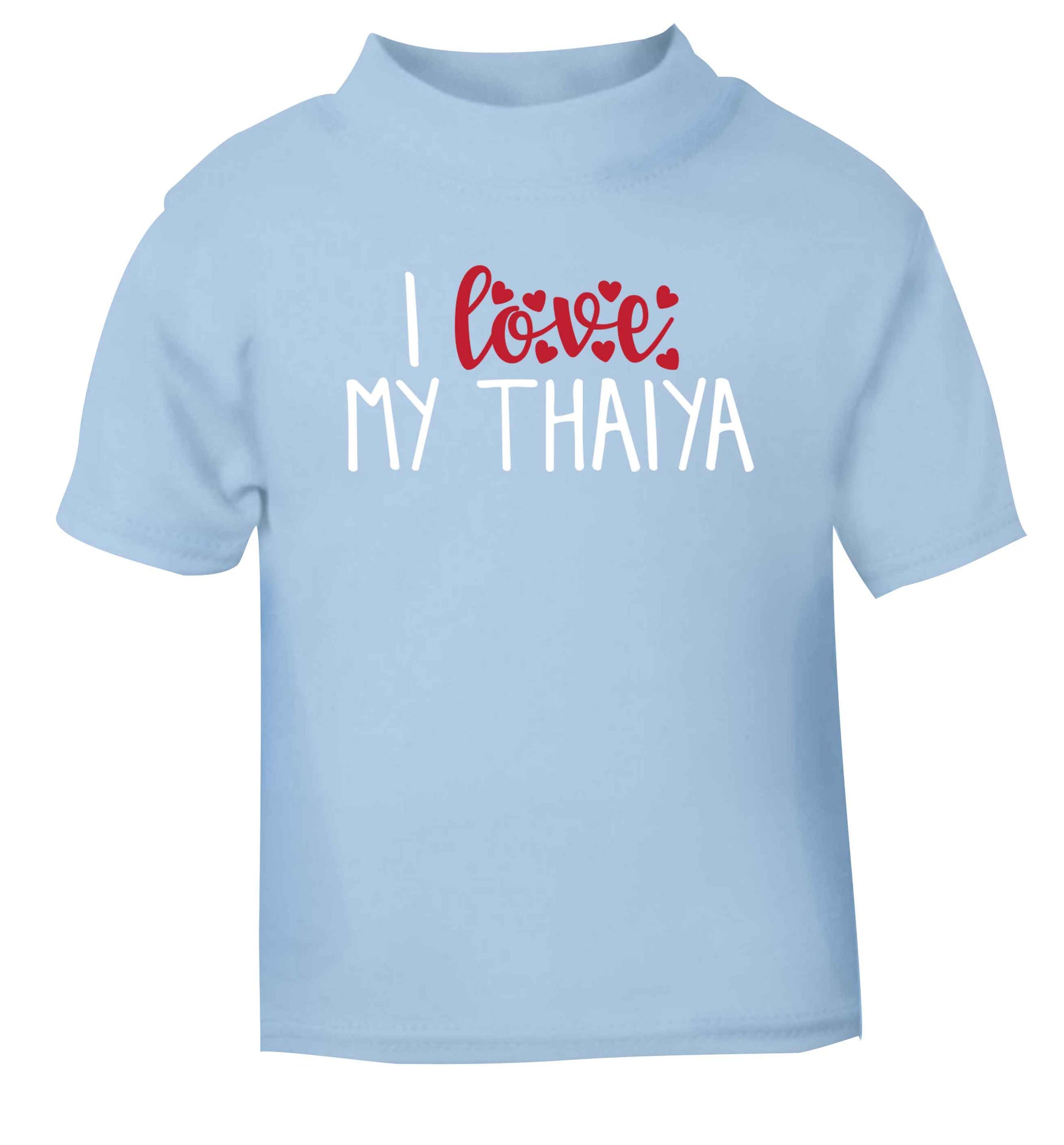 I love my thaiya light blue Baby Toddler Tshirt 2 Years