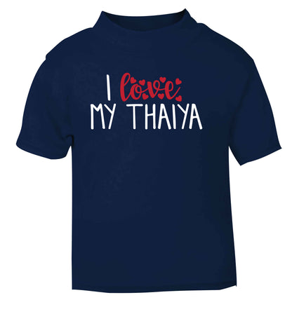 I love my thaiya navy Baby Toddler Tshirt 2 Years