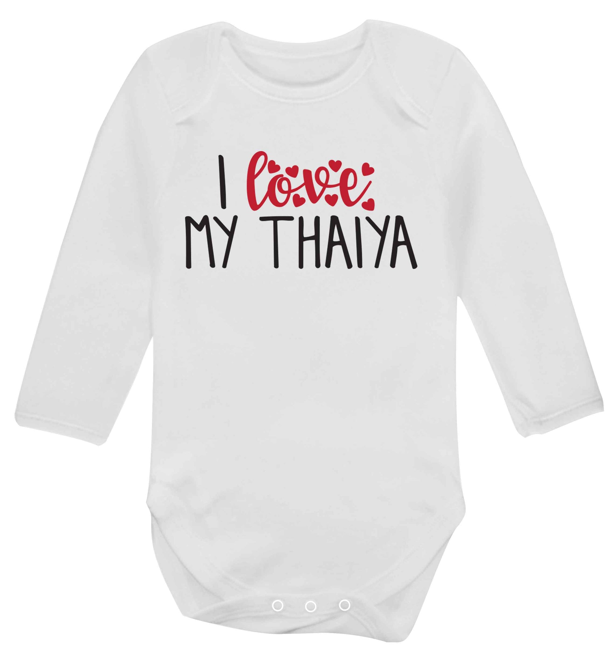 I love my thaiya Baby Vest long sleeved white 6-12 months