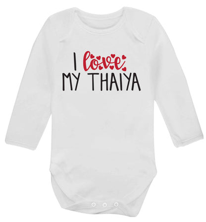 I love my thaiya Baby Vest long sleeved white 6-12 months