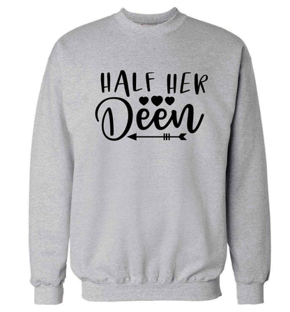 Half her deen Adult's unisex grey Sweater 2XL