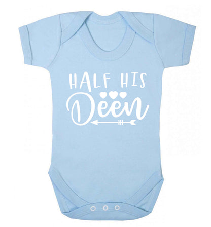 Half his deen Baby Vest pale blue 18-24 months