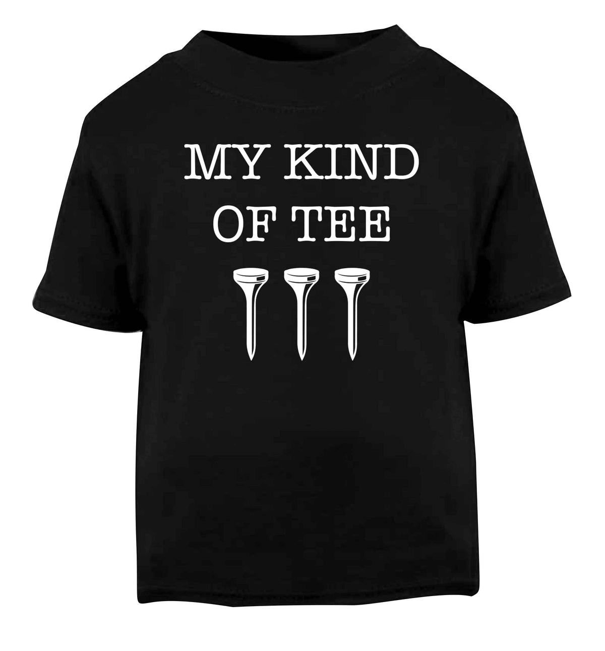 My kind of tee Black Baby Toddler Tshirt 2 years