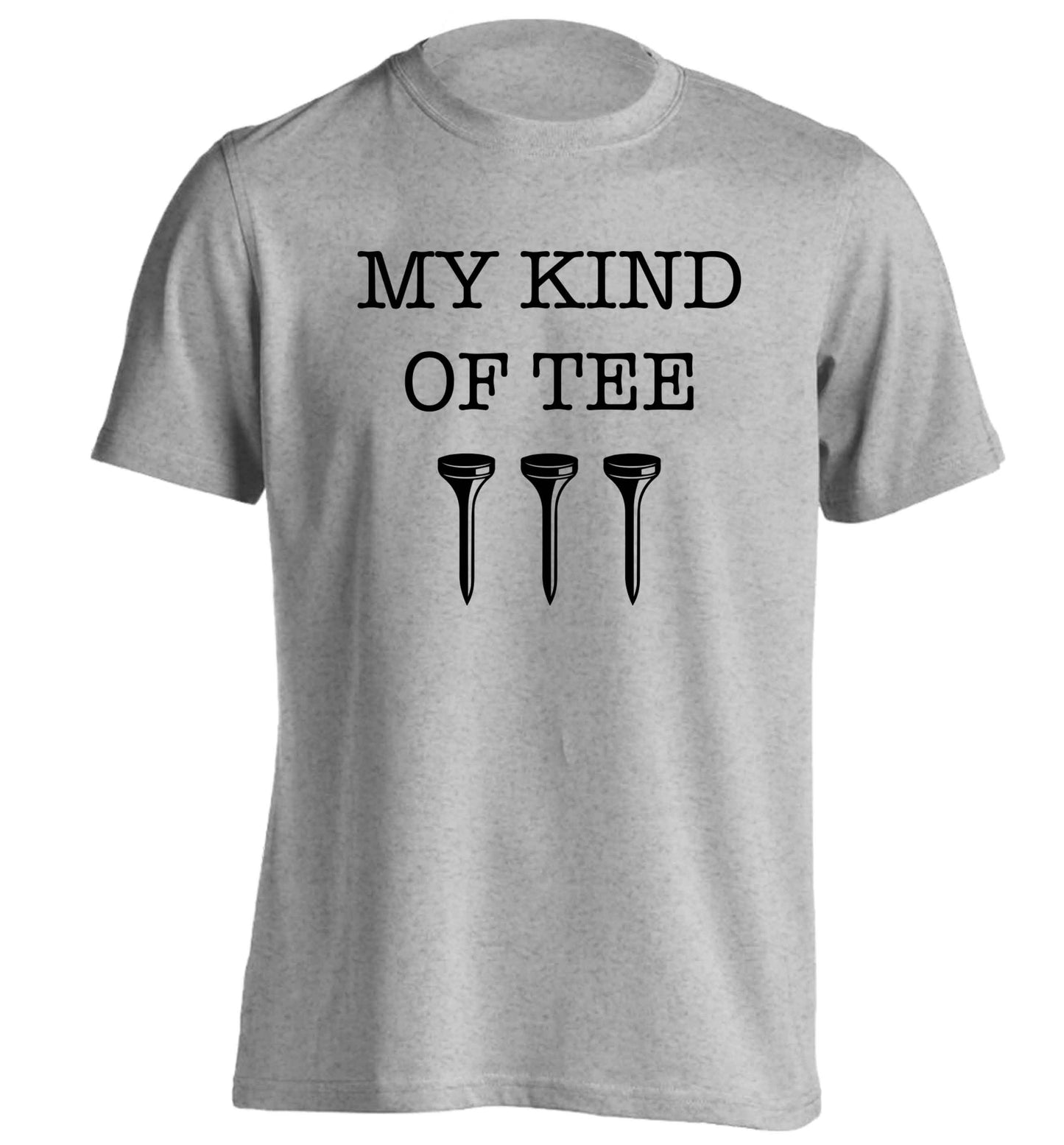 My kind of tee adults unisex grey Tshirt 2XL