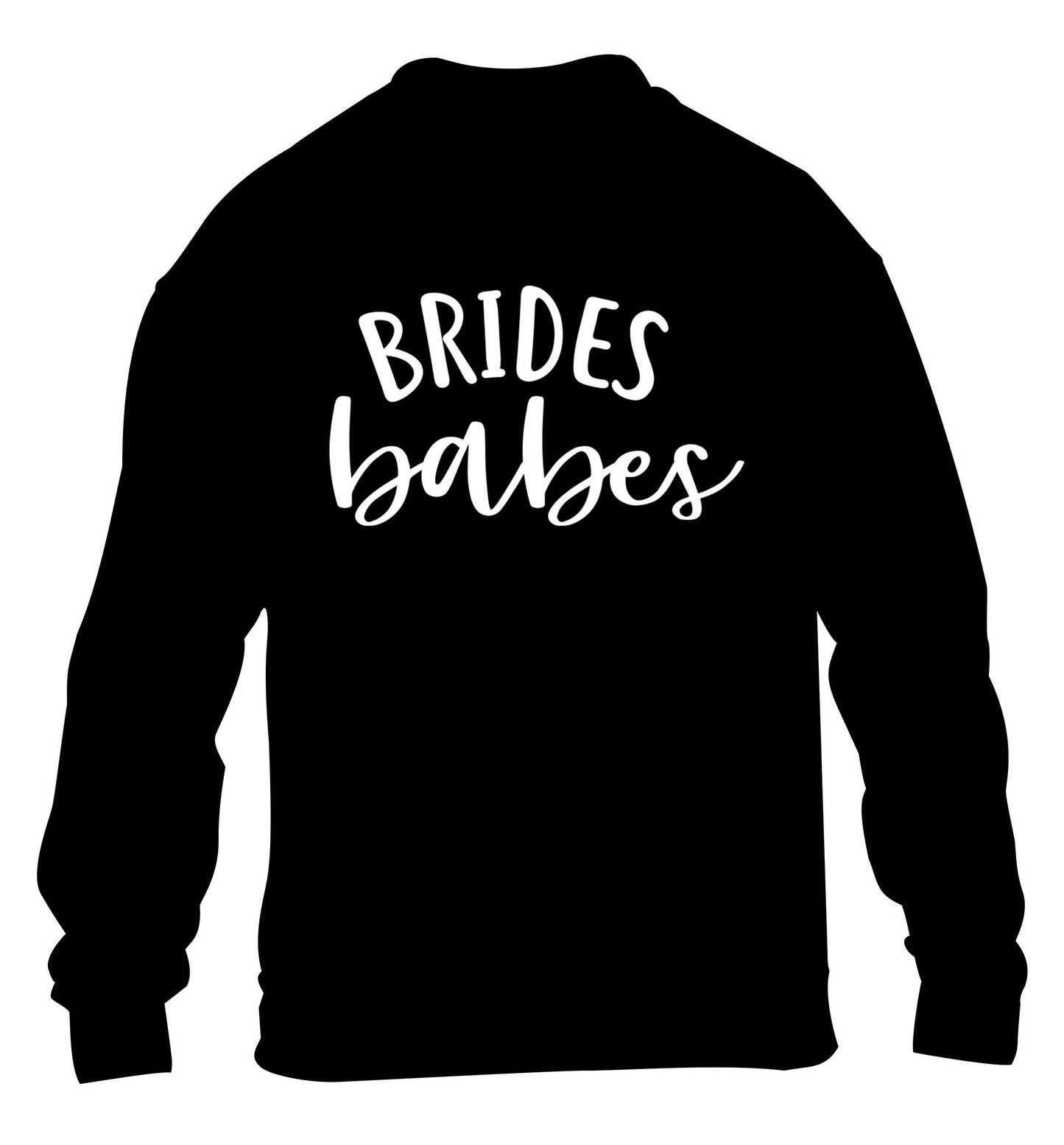 Brides Babes children's black sweater 12-13 Years