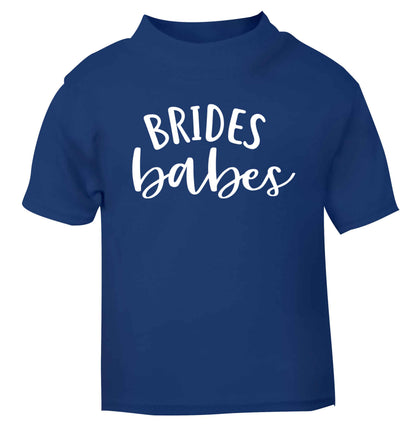 Brides Babes blue Baby Toddler Tshirt 2 Years