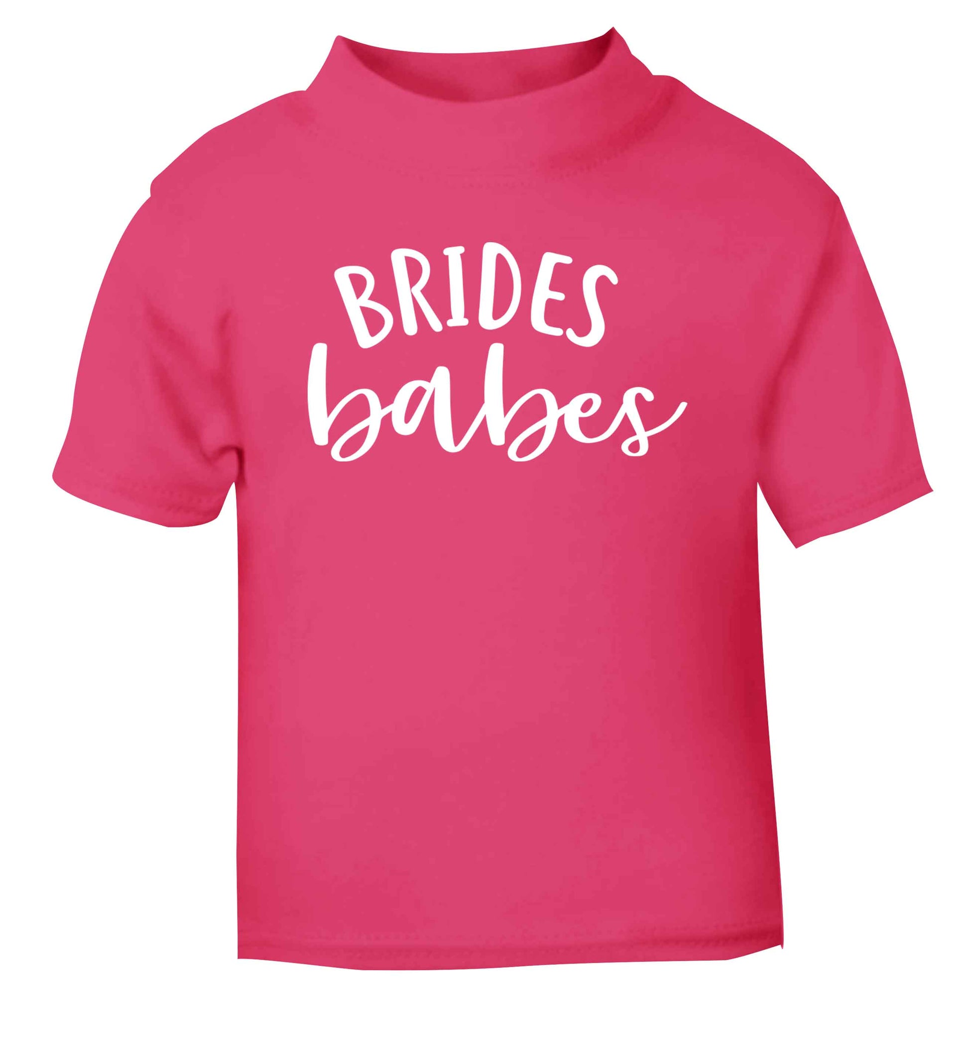 Brides Babes pink Baby Toddler Tshirt 2 Years