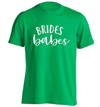 Brides Babes adults unisex green Tshirt 2XL