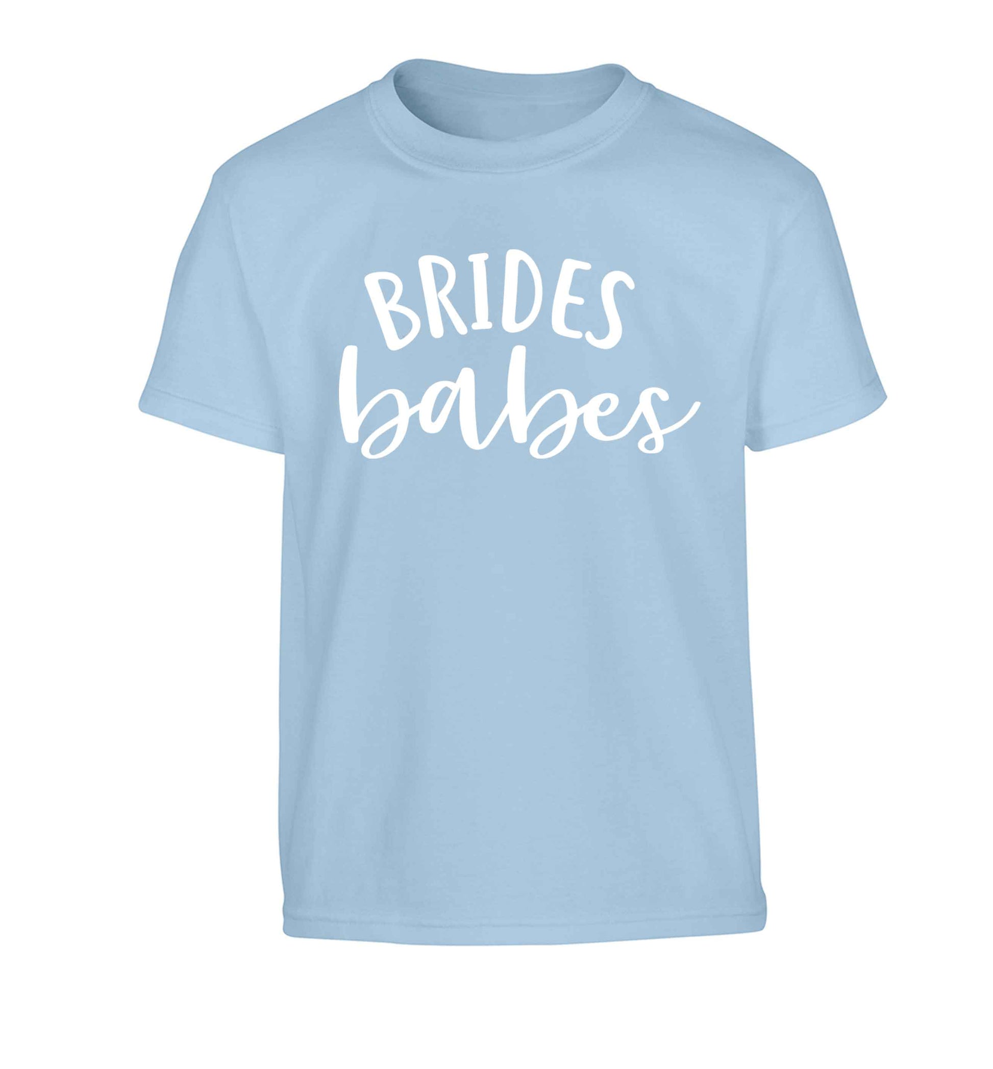 Brides Babes Children's light blue Tshirt 12-13 Years