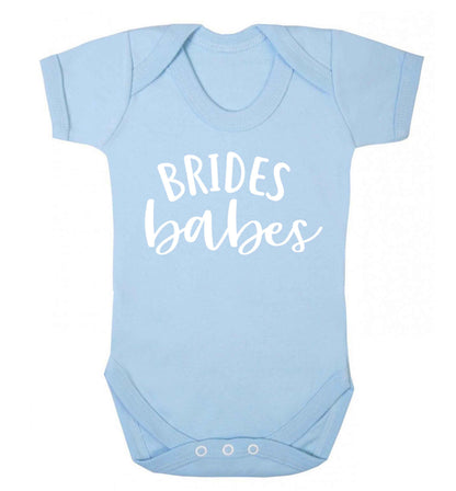 Brides Babes Baby Vest pale blue 18-24 months