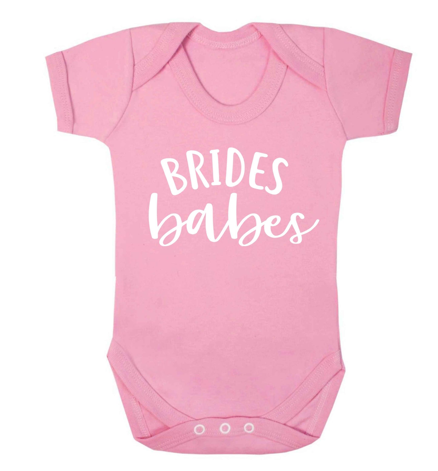 Brides Babes Baby Vest pale pink 18-24 months