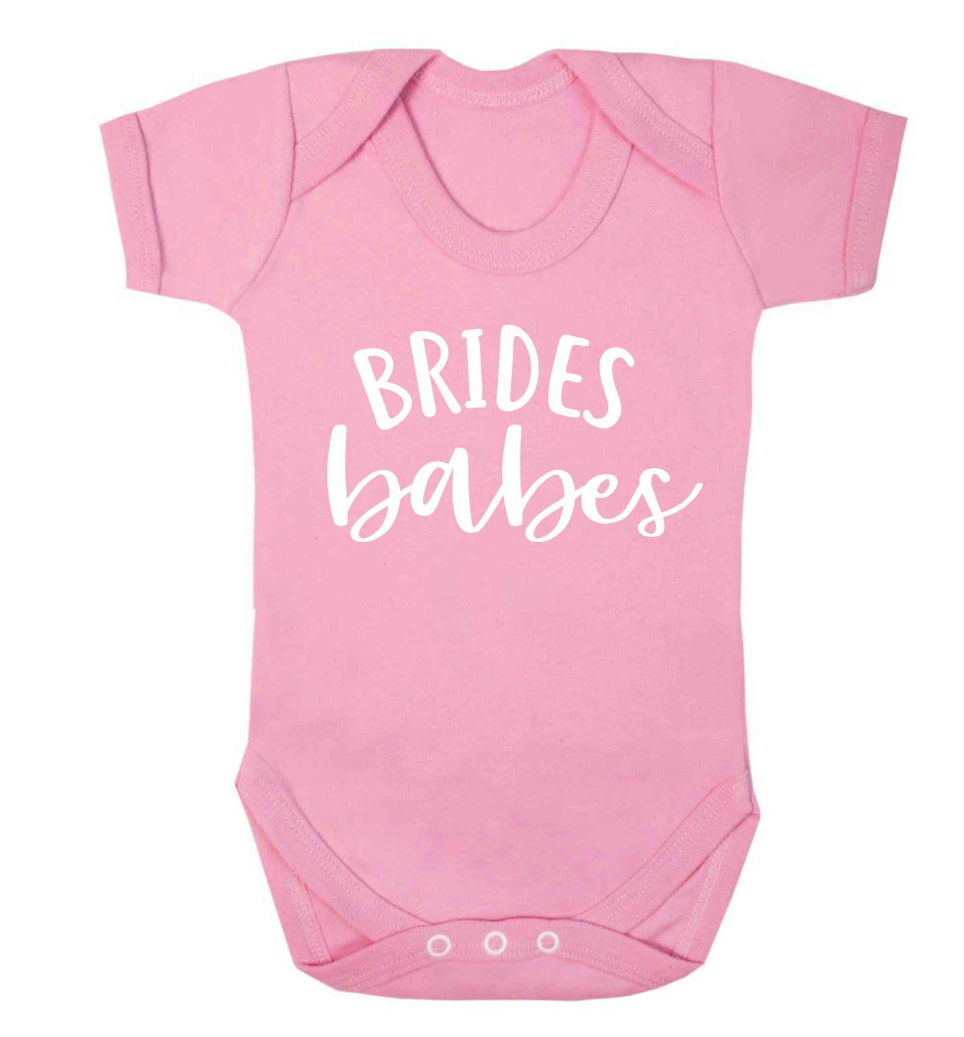 Brides Babes Baby Vest pale pink 18-24 months