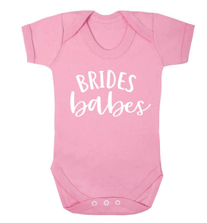 Brides Babes Baby Vest pale pink 18-24 months