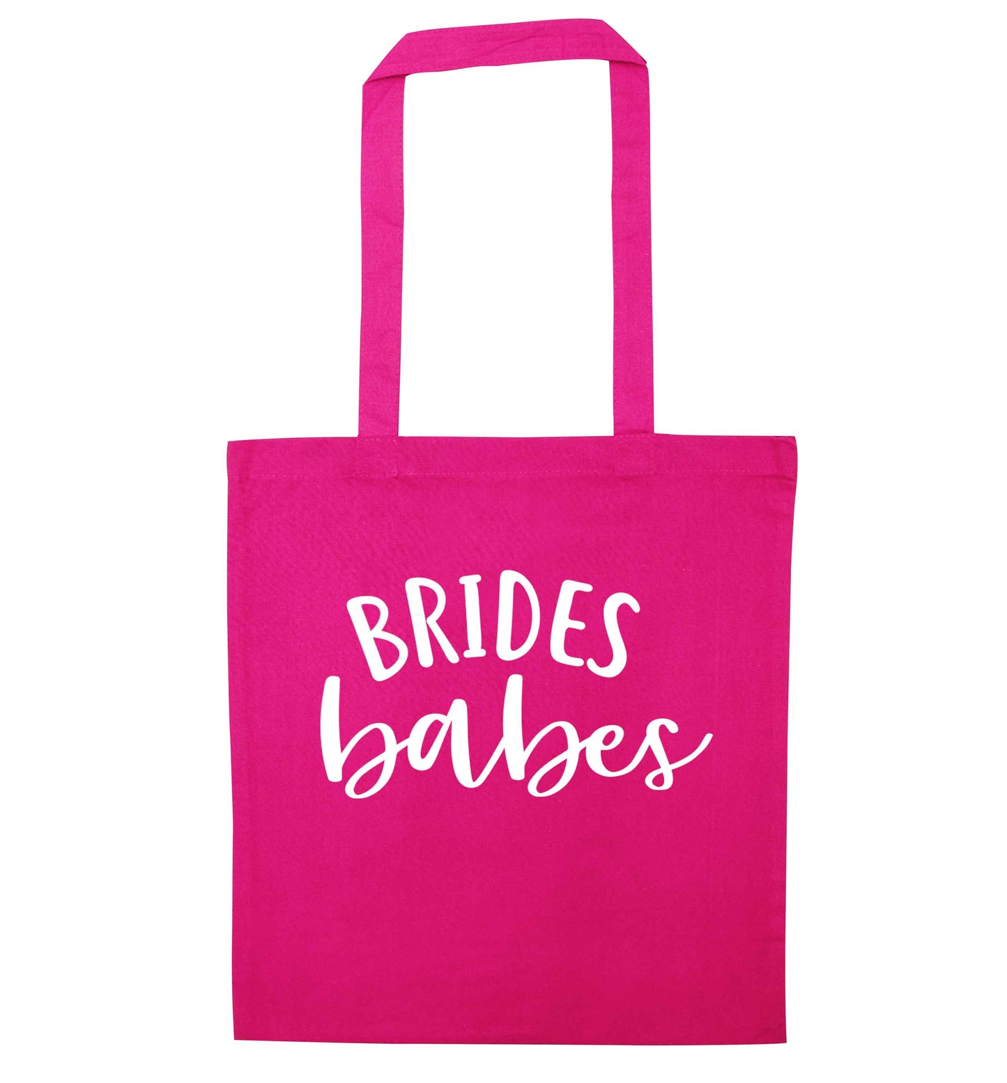 Brides Babes pink tote bag
