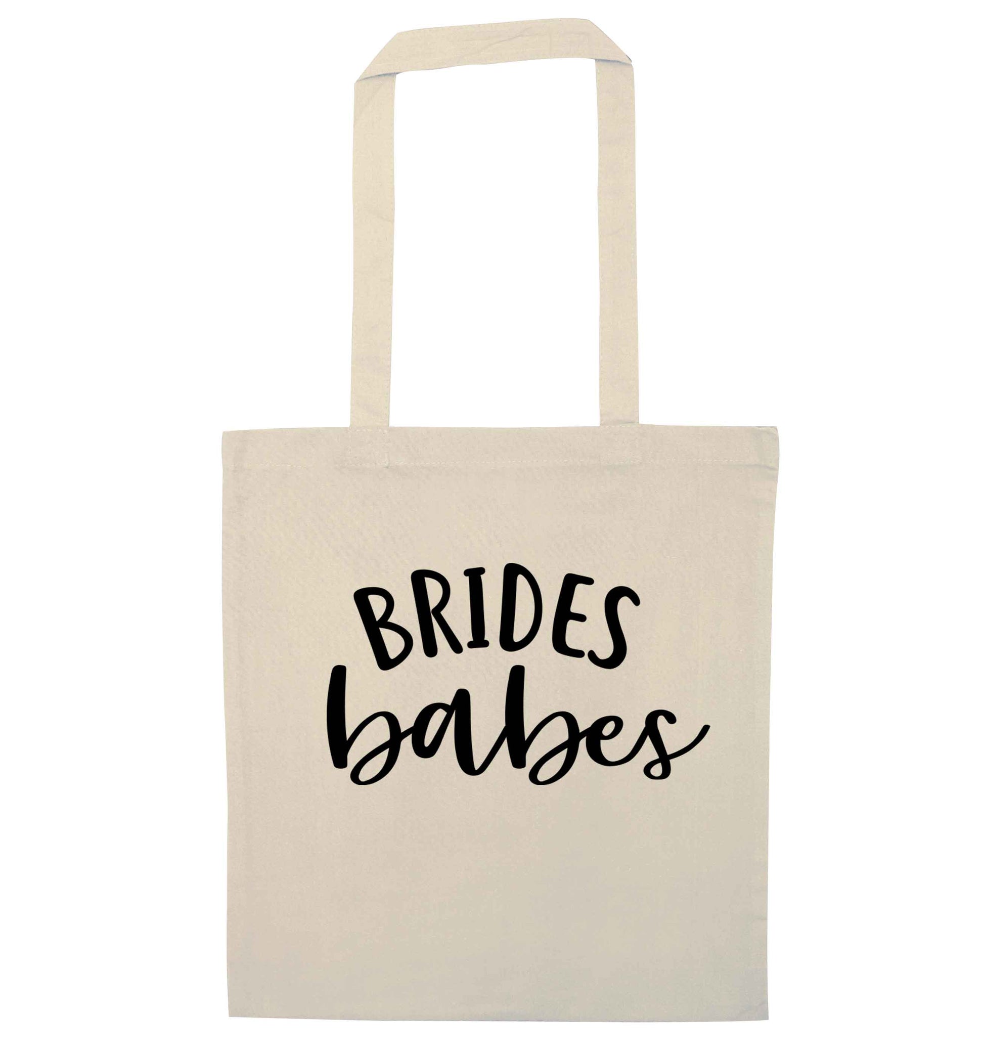 Brides Babes natural tote bag