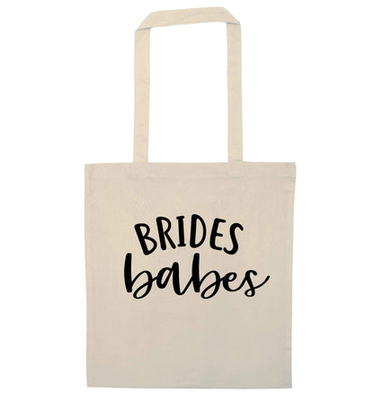 Brides Babes natural tote bag