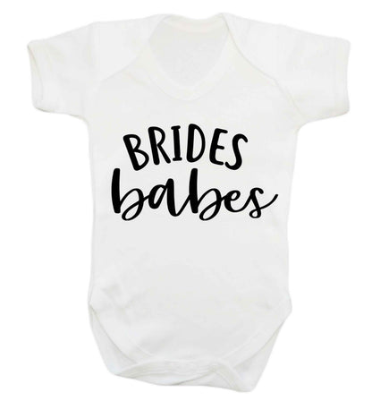 Brides Babes Baby Vest white 18-24 months