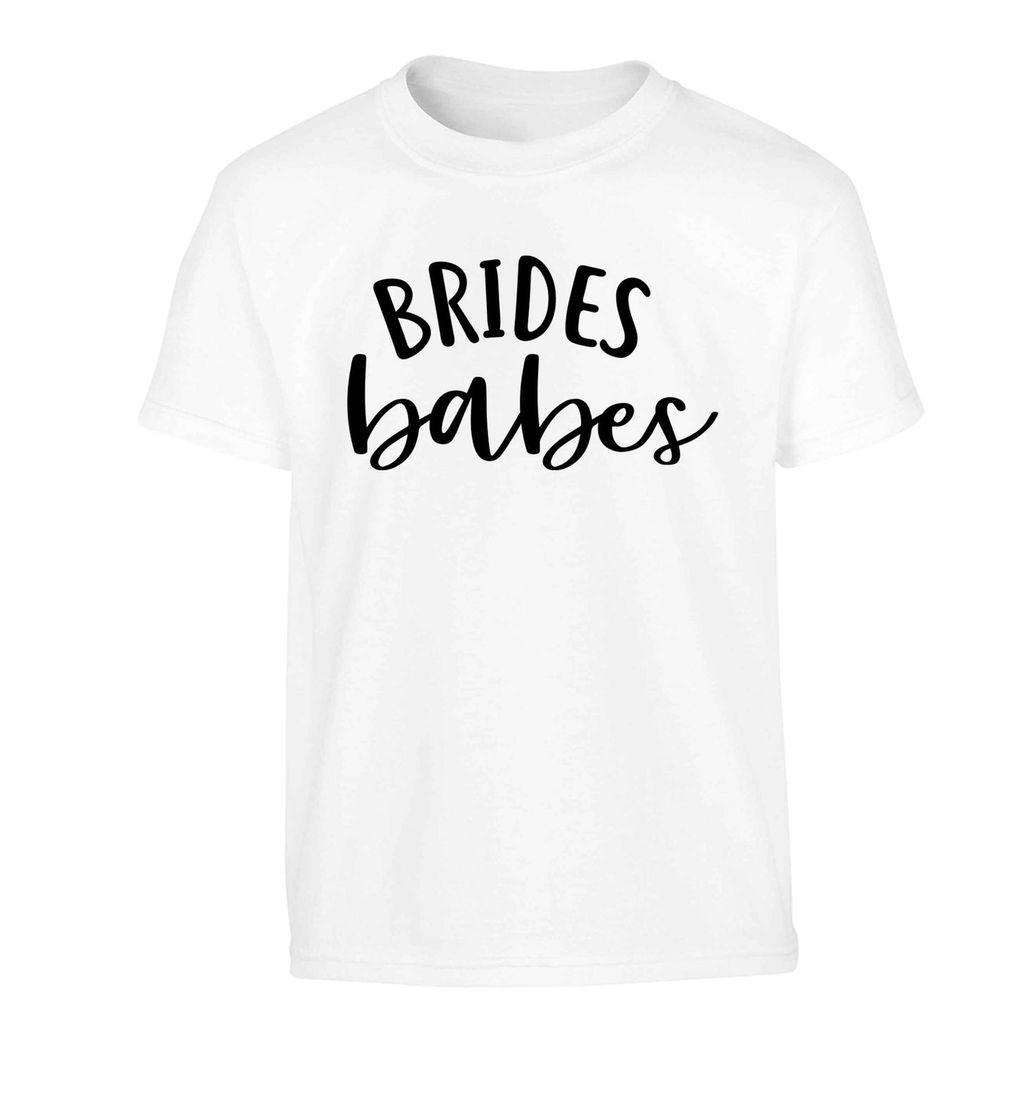 Brides Babes Children's white Tshirt 12-13 Years