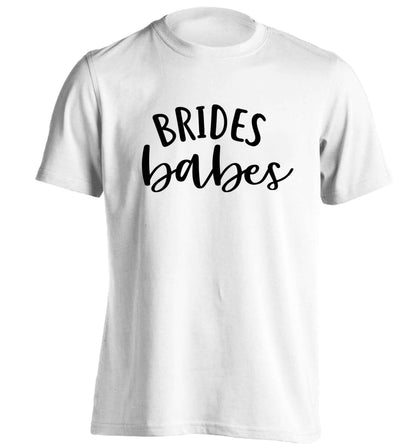 Brides Babes adults unisex white Tshirt 2XL