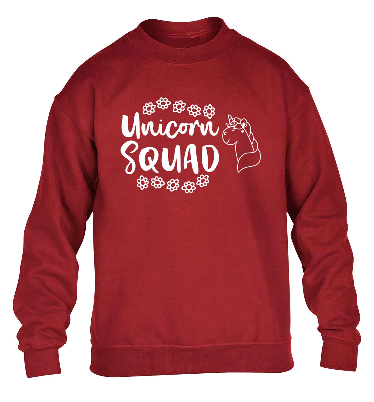 Unicorn Squad children's grey sweater 12-13 Years