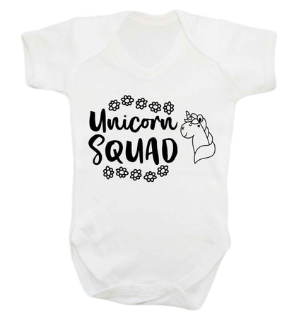 Unicorn Squad Baby Vest white 18-24 months