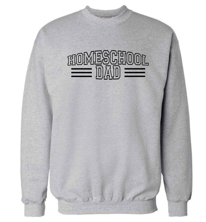 Homeschool dad Adult's unisex grey Sweater 2XL